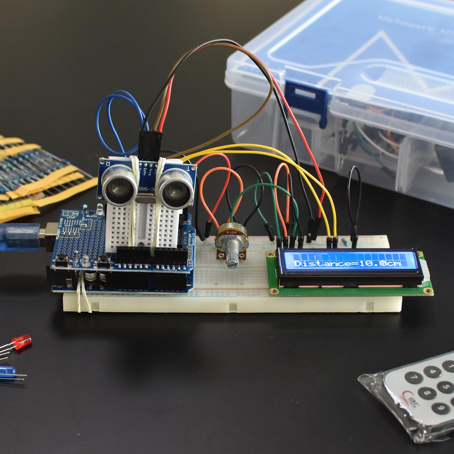 KIT DE DÉMARRAGE ELEGOO UNO PROJECT SUPER AVEC TUTORIEL ET CARTE UNO R3 COMPATIBLE AVEC ARDUINO IDE – Image 3