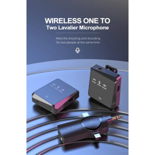 Alternative view of WIRELESS MICROPHONE / MICRO CRAVATE SANS FIL AP009-2-3IN1