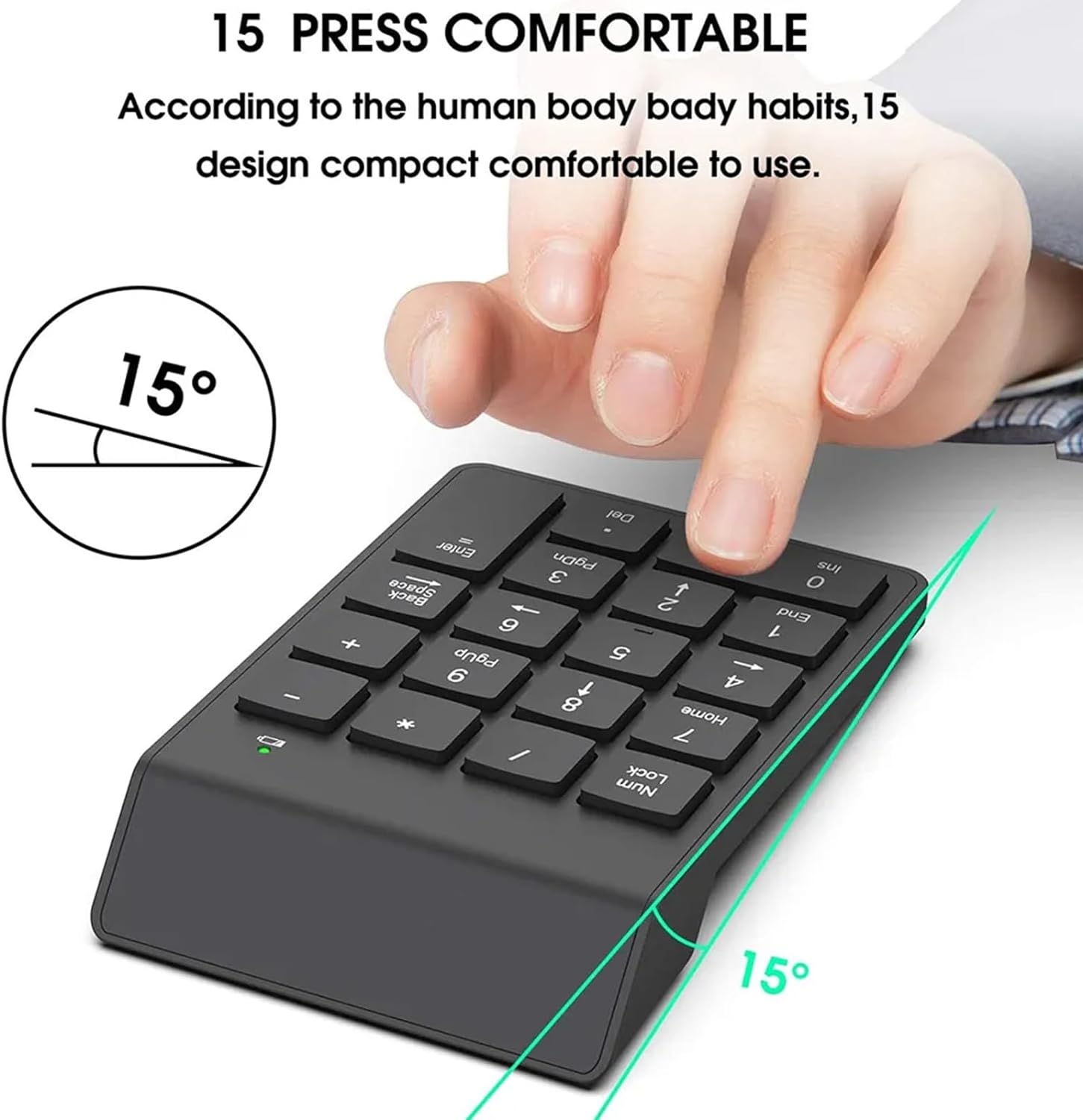 Pavé numérique sans fil NOOX – Image 4