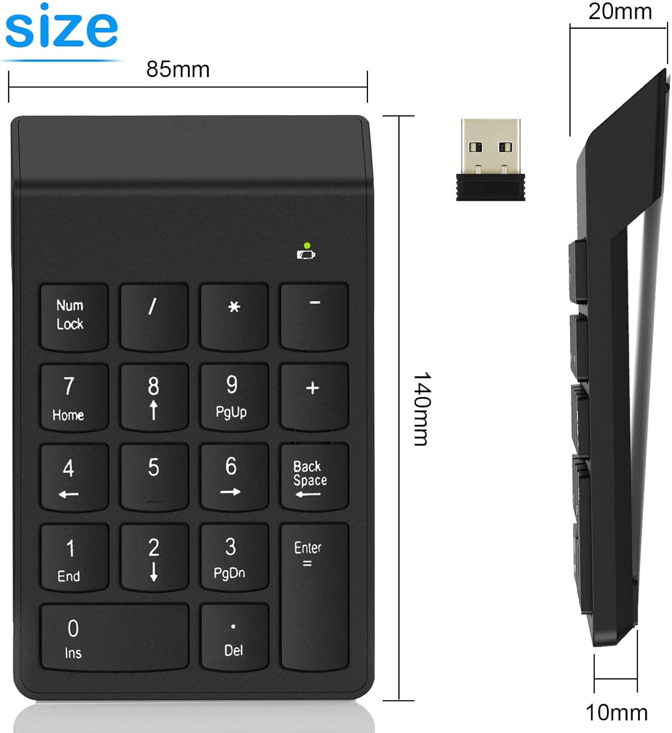 Pavé numérique sans fil NOOX – Image 6