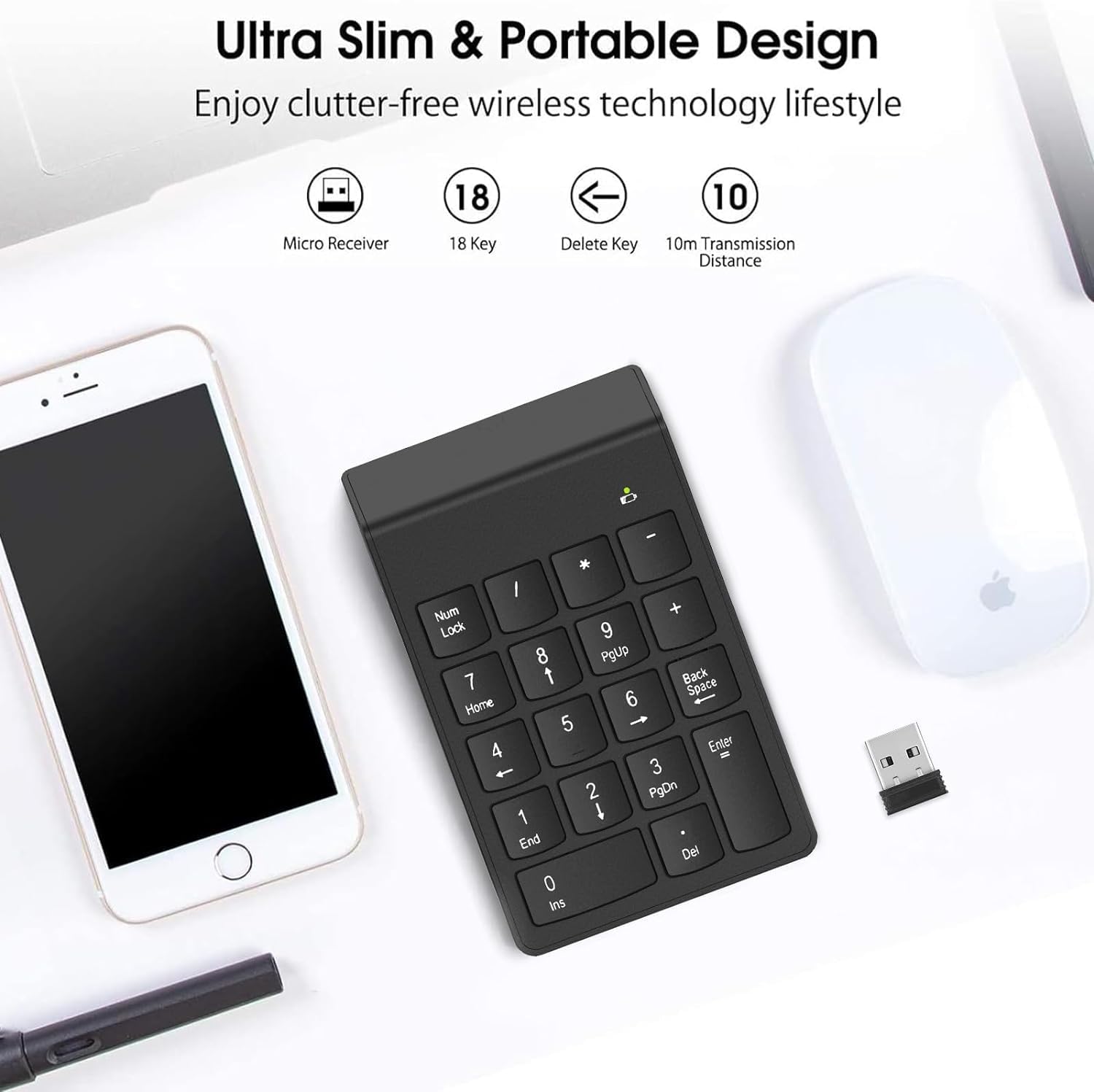 Pavé numérique sans fil NOOX – Image 5
