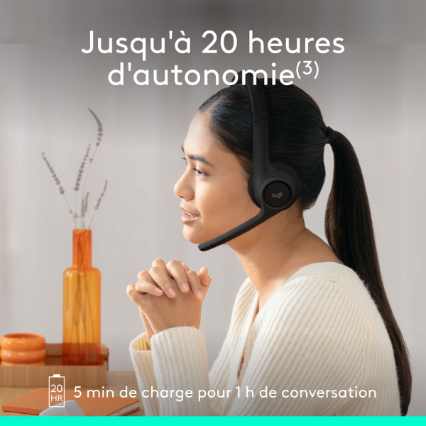 CASQUE LOGITECH ZONE 300 – Image 5