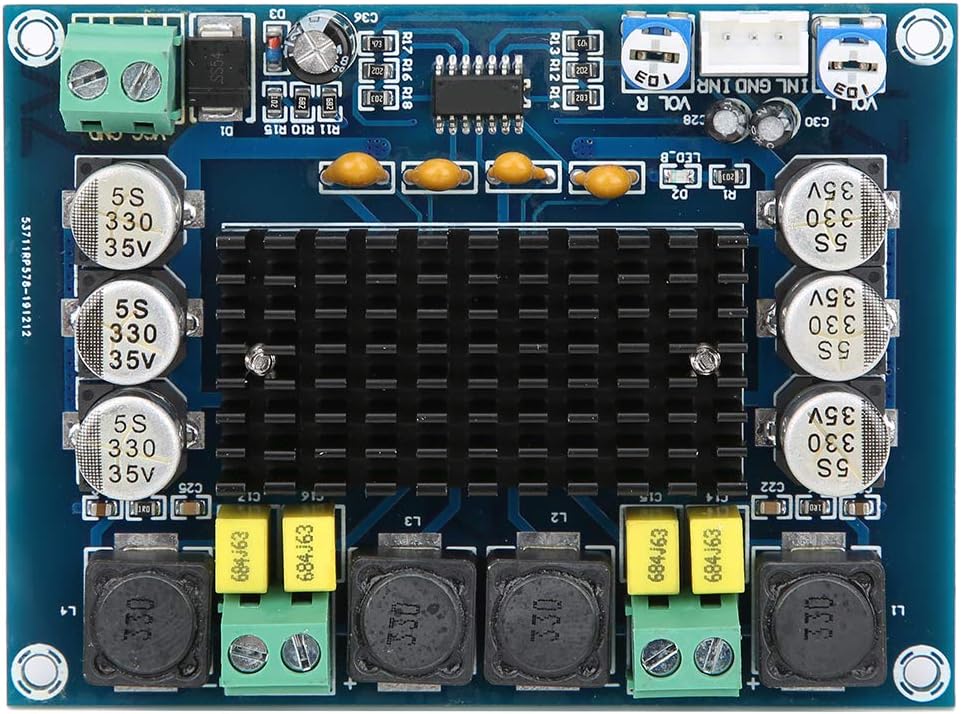 Carte d'amplificateur de puissance 120 W x 2 TPA3116D2 Matériau en fibre de verre Faible bruit