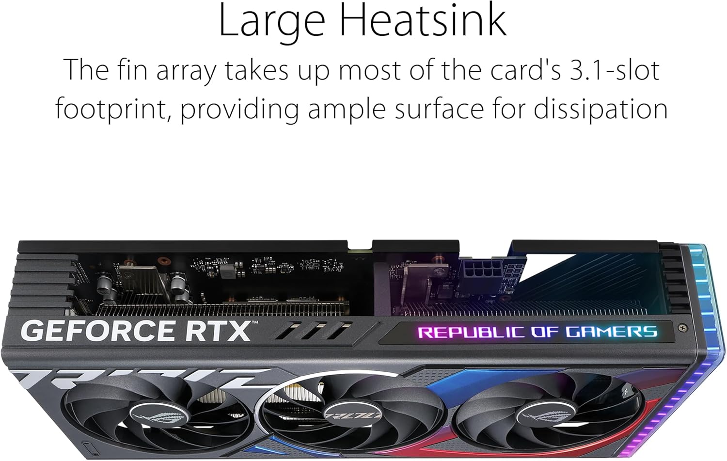 Carte graphique de jeu ASUS ROG Strix GeForce RTX™ 4060 OC Edition – Image 3