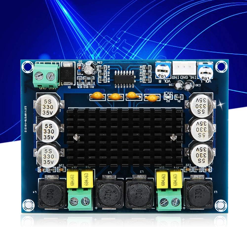 Carte d'amplificateur de puissance 120 W x 2 TPA3116D2 Matériau en fibre de verre Faible bruit – Image 7