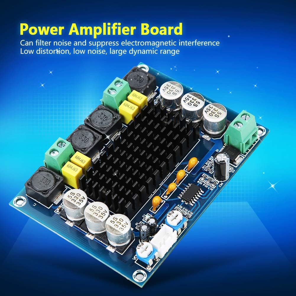 Carte d'amplificateur de puissance 120 W x 2 TPA3116D2 Matériau en fibre de verre Faible bruit – Image 6