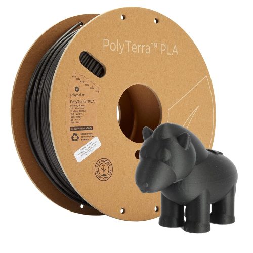 Filament PLA mat 2,85 mm (3 mm) 2,85 mm noir,