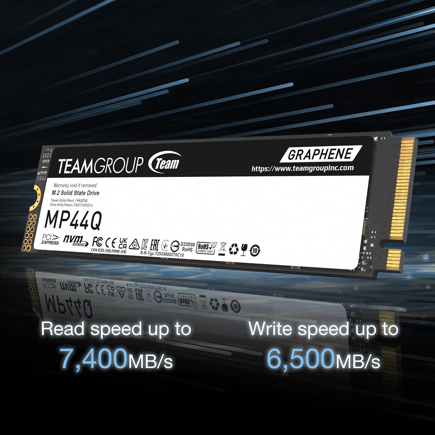 TEAMGROUP MP44Q 2 To SLC Cache Gen 4x4 M.2 2280 PCIe 4.0 avec NVMe SSD – Image 3