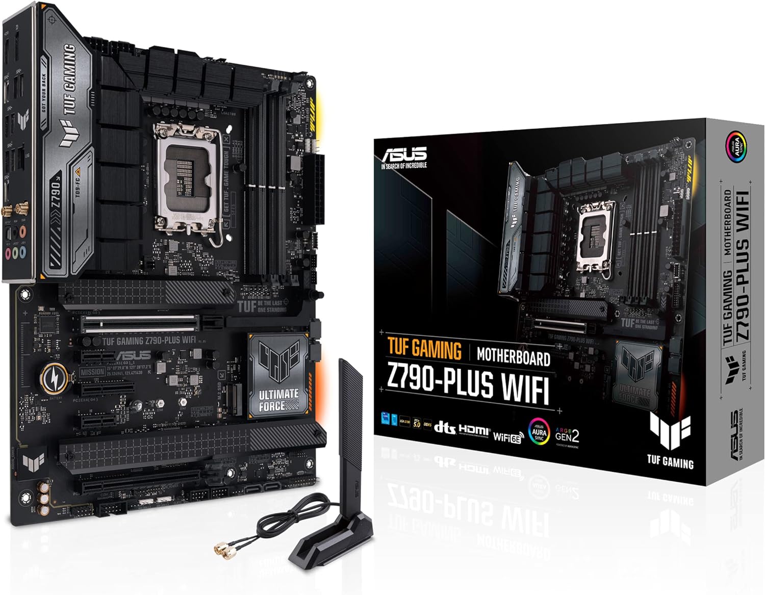 Carte mère ATX ASUS TUF Gaming Z790-Plus WiFi LGA 1700 (Intel 14e, 12e et 13e génération)
