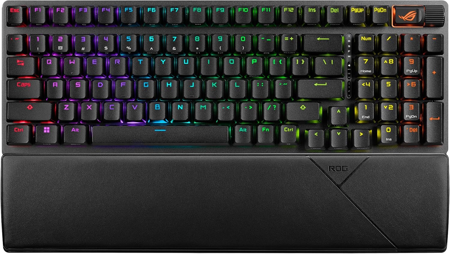 Clavier de jeu sans fil ASUS ROG Strix Scope II 96, connexion tri-mode - Noir