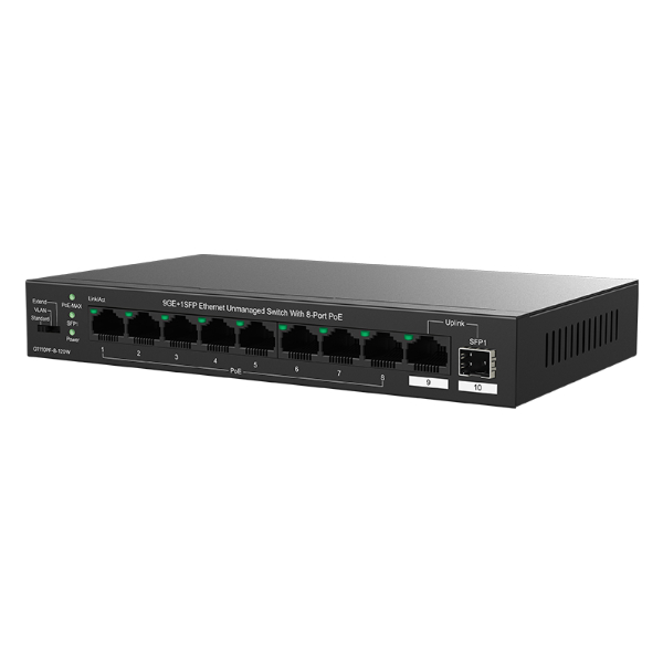 TENDA SWITCH 9 PORTS GE+1PORT SFT / TEG1110PF-8-102W – Image 2
