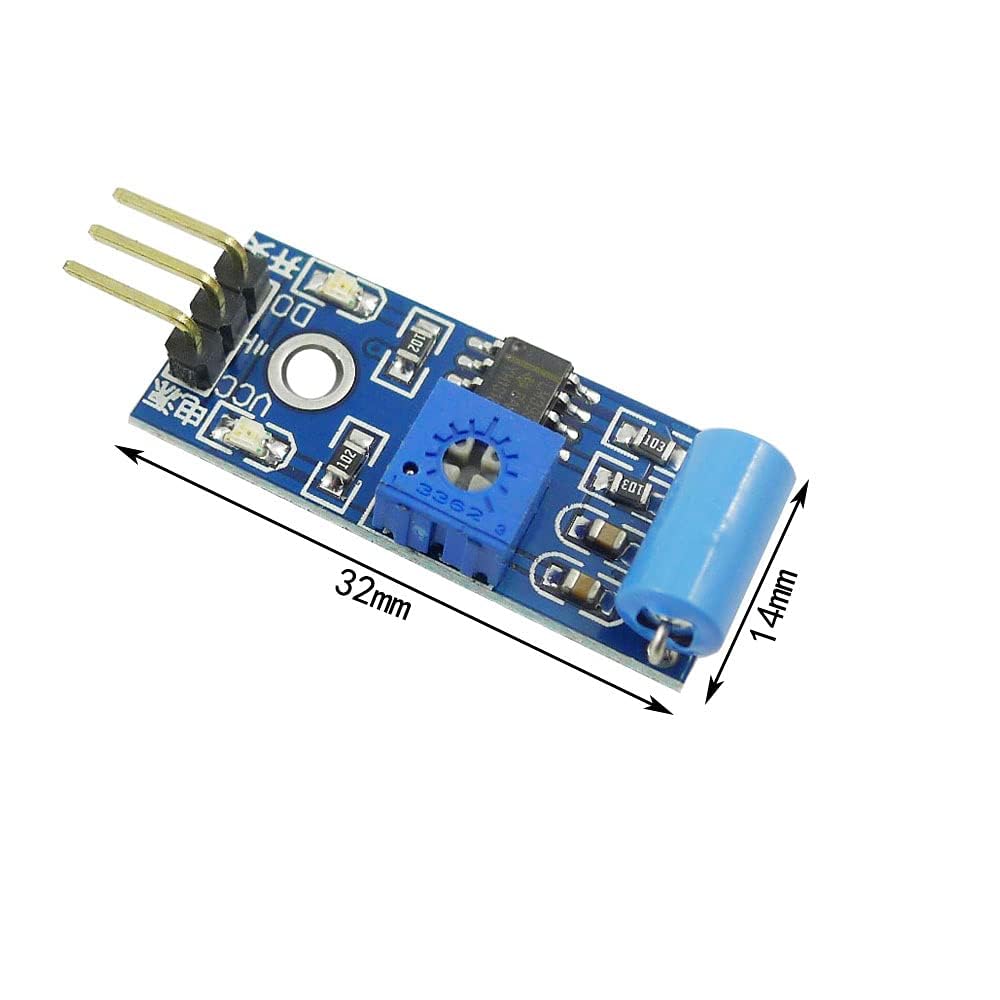 Modules de capteur de mouvement d'alarme SW-420, interrupteur de vibration pour Arduino – Image 3