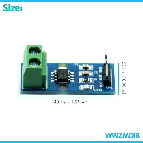 Module de capteur de courant compatible ACS712 30A