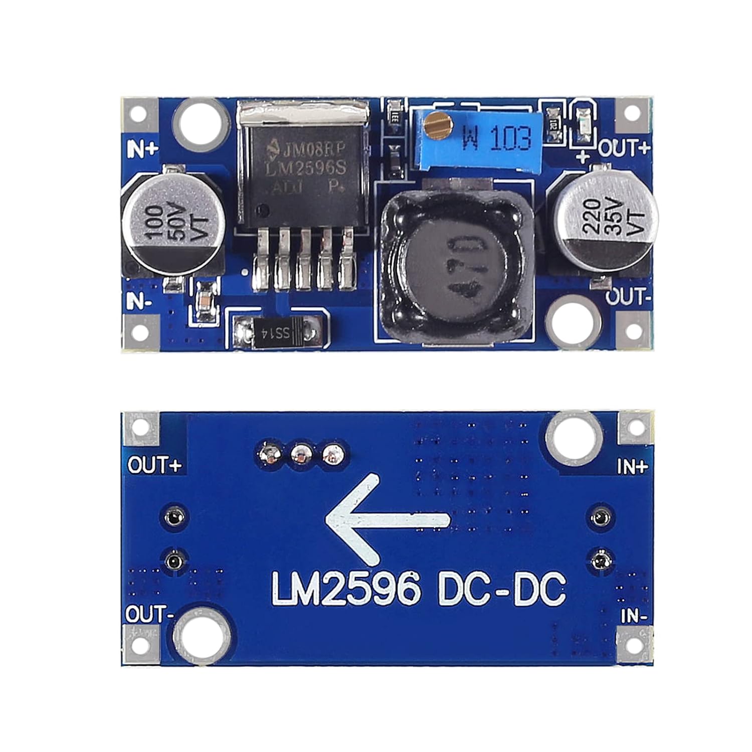 Convertisseur de puissance LM2596, module abaisseur de tension CC vers CC, – Image 2