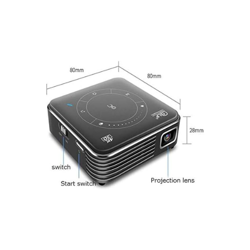 Alternative view of DLP MINI Videoprojecteur PORTABLE P11 4K/3D 2GB/16GB