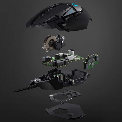 Alternative view of LOGITECH SOURIS USB FILAIRE G502 HERO ORIGINAL