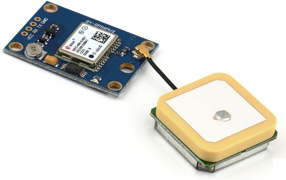 Module GPS NEO-6M avec EEPROM pour C/AeroQuad avec antenne pour contrôle de vol GY-NEO6MV2 (avec batterie) – Image 4