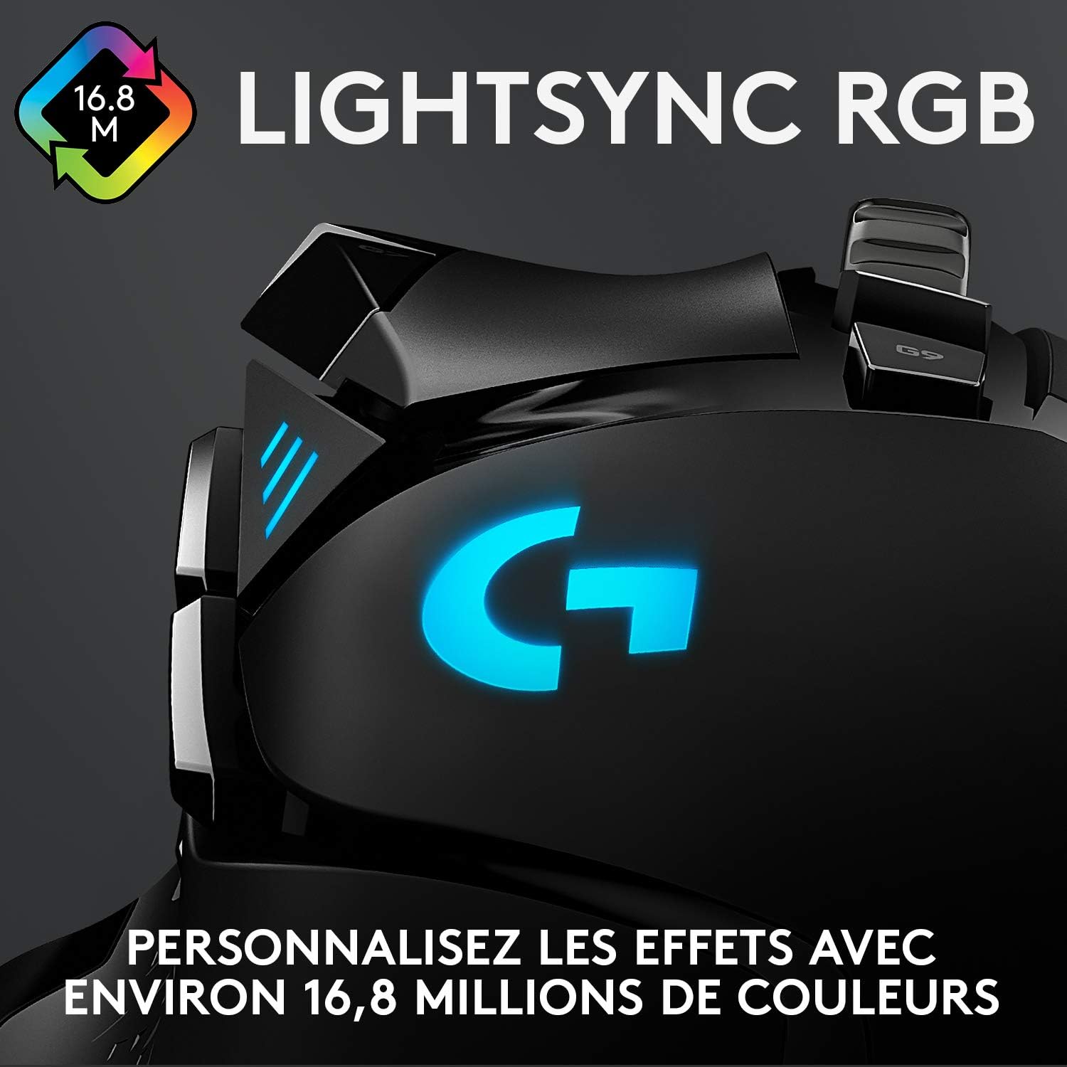 LOGITECH SOURIS USB FILAIRE G502 HERO ORIGINAL – Image 10