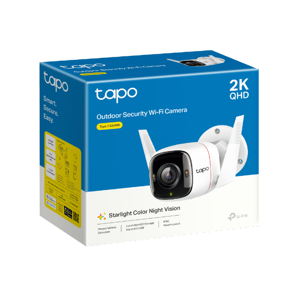 TP-LINK CAMERA OUTDOOR 4MP TAPO C320WS – Image 4