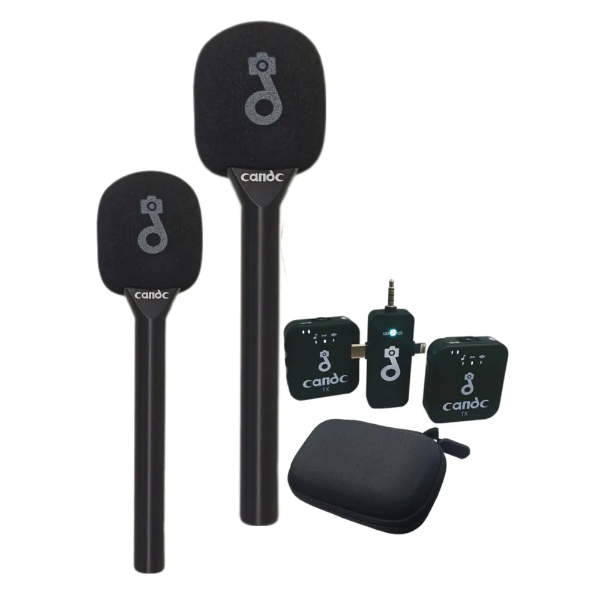CANDC INTERVIEW WIRELESS MIC DC-T21 / 2 MICRO – Image 3