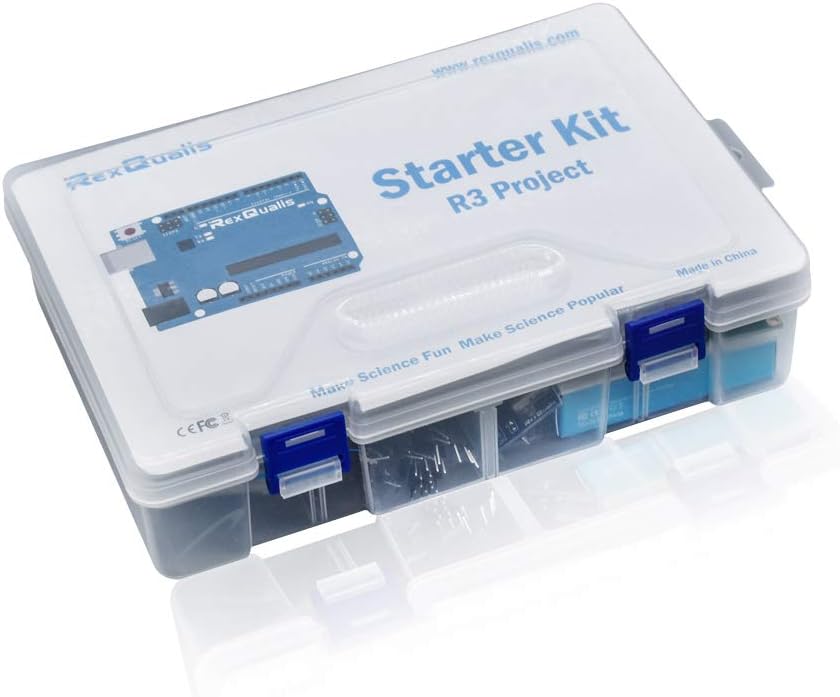 Kit de démarrage REXQualis Super basé sur Arduino UNO R3 avec tutoriel et carte contrôleur compatible avec Arduino IDE – Image 2
