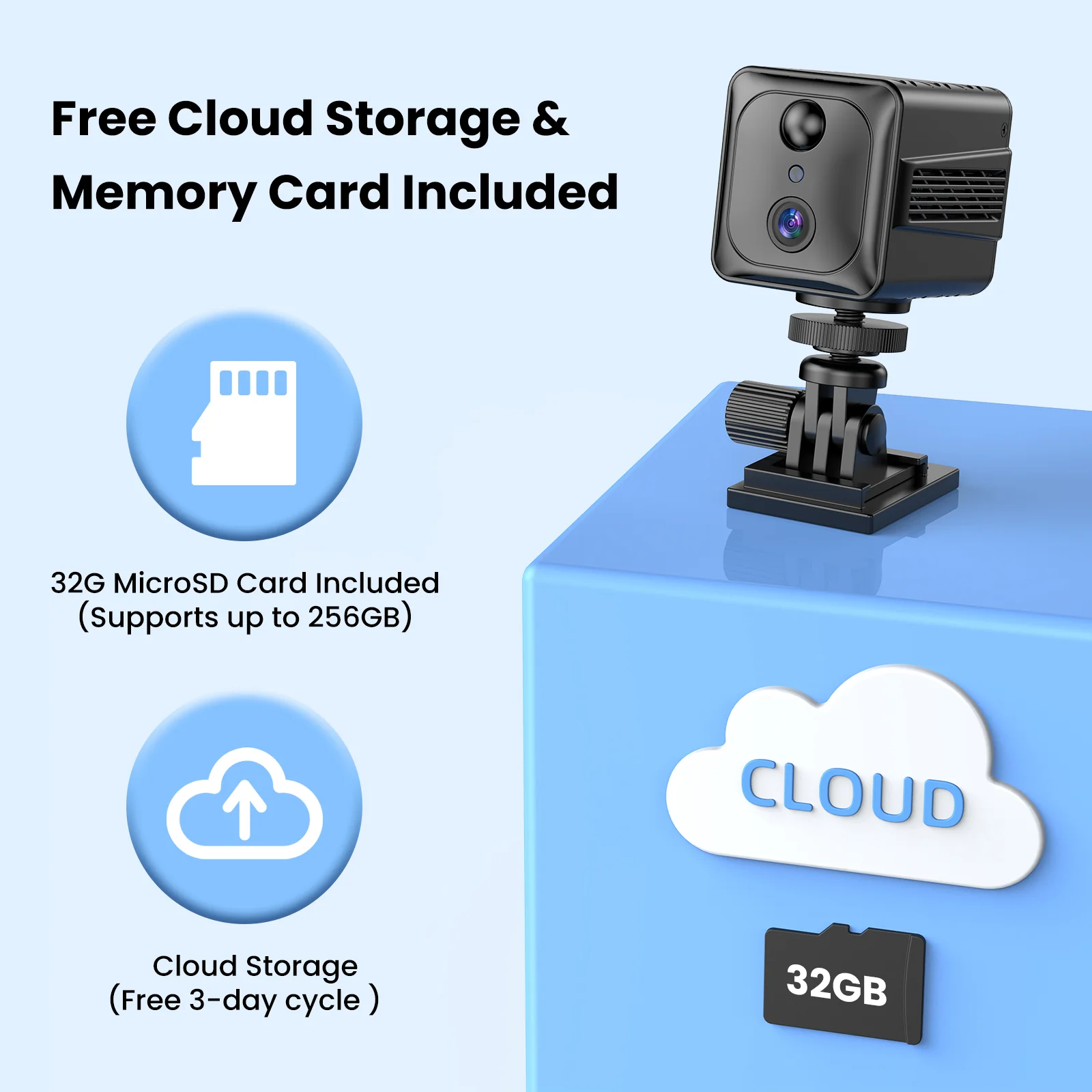 HD CAMERA / MINI CAMERA S6 MINI-WIFI BOX NOIR / RSAF046 – Image 8