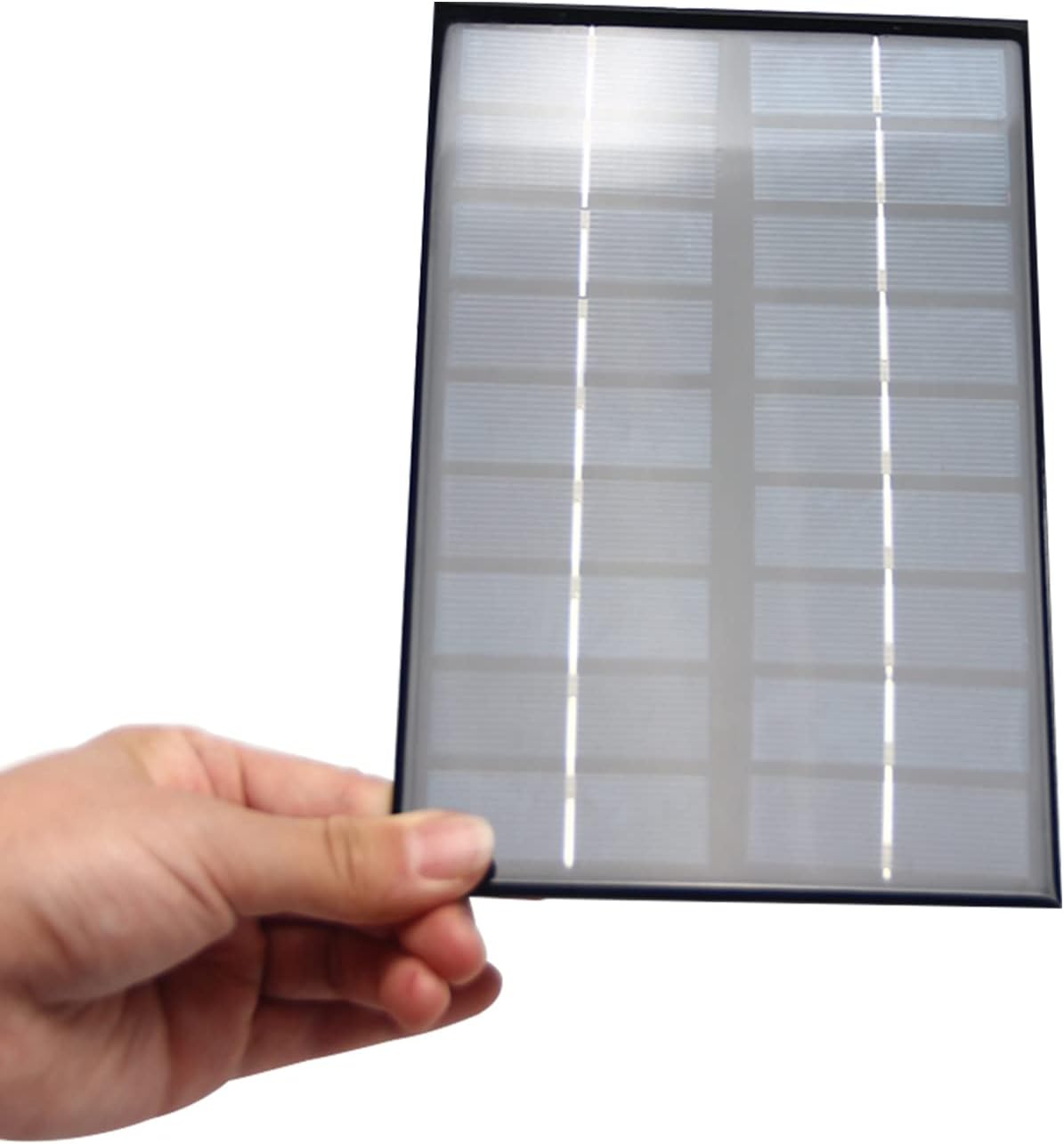 Mini panneaux solaires Fielect 9V 3W, chargeur solaire compact en polysilicium époxy, kit de système solaire DIY, 195 x 125 mm – Image 3