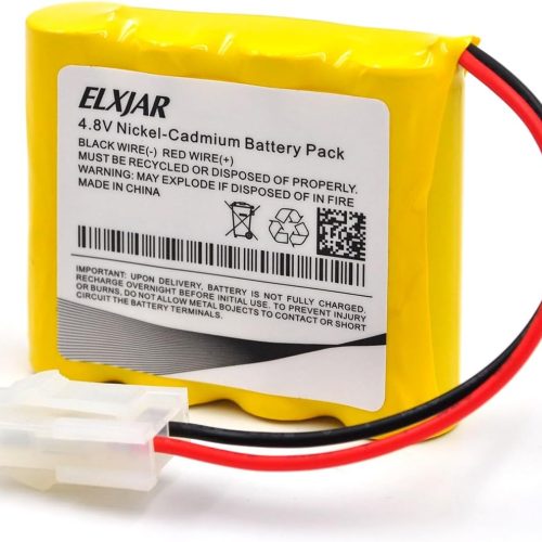 Batterie Ni-CD 4,8 V 1200 mAh elxjar avec connecteur 5557 et câble de chargement USB