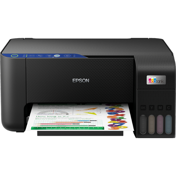 EPSON IMPRIMANTE JEU D'ENCRE COULEUR MULTIFONCTION WIFI ECOTANK L3252