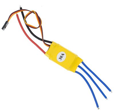 Contrôleur de vitesse électronique (ESC) sans balais XXD 30A (Configuration standard)