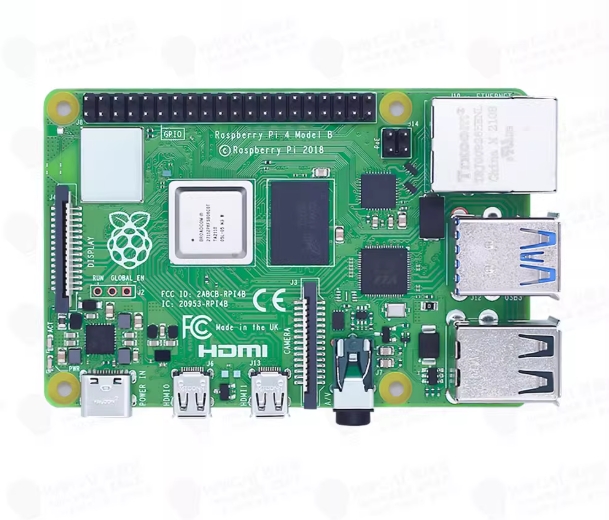 Raspberry Pi 4 modèle 4B, version E14, processeur quadricœur Cortex-A72 1,5 GHz, 2 Go de RAM, Wi-Fi double bande, Bluetooth et PoE – Image 2