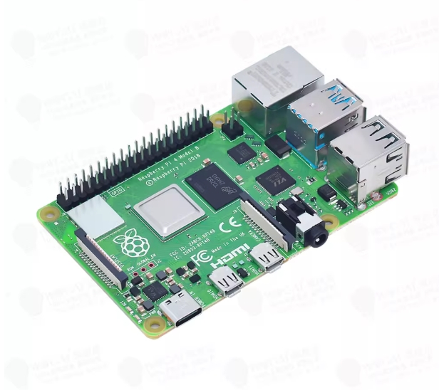 Raspberry Pi 4 modèle 4B, version E14, processeur quadricœur Cortex-A72 1,5 GHz, 2 Go de RAM, Wi-Fi double bande, Bluetooth et PoE – Image 3