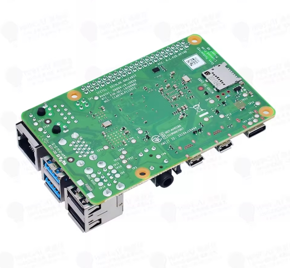 Raspberry Pi 4 modèle 4B, version E14, processeur quadricœur Cortex-A72 1,5 GHz, 2 Go de RAM, Wi-Fi double bande, Bluetooth et PoE – Image 4