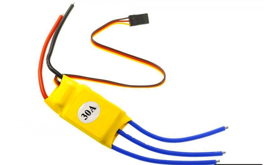 Contrôleur de vitesse électronique (ESC) sans balais XXD 30A (Configuration standard) – Image 2