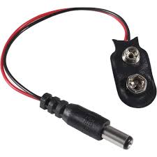 Connecteur pour pile 9 V avec alimentation CC Longueur : 15 cm – Image 4