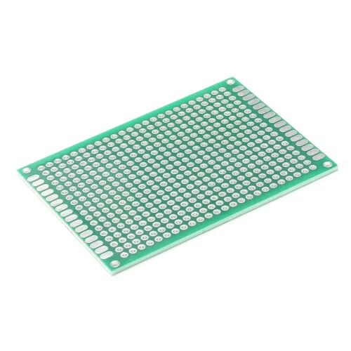 PCB Plaque d'essai universelle 5 x 7 cm, simple face, pas de 2,54 mm