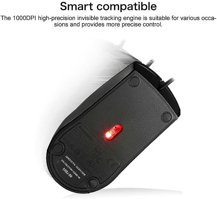 LENOVO SOURIS FILAIRE M120PRO NOIR – Image 5