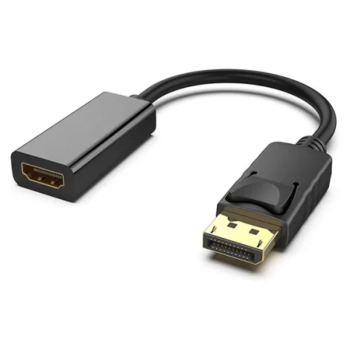 Câble adaptateur DisplayPort vers HDMI similaire, noir, 1080p,