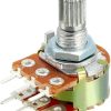 Potentiomètre WH148 5K 10K 20K 50K 100K – potentiomètre rotatif axe 15 mm pour Arduino et électronique