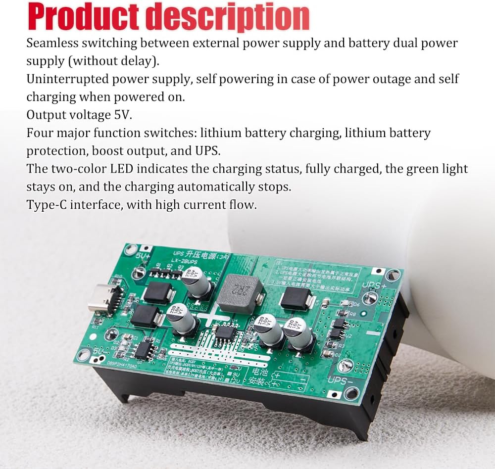 Module de charge KOOBOOK pour batterie lithium 18650 – Image 2