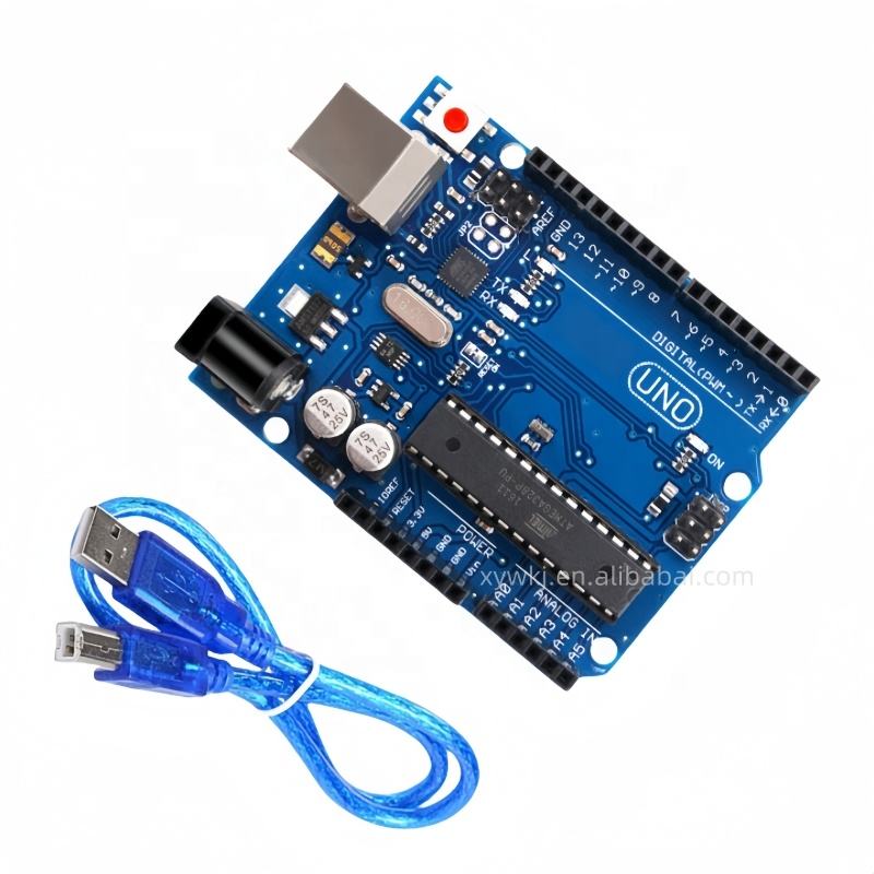 Carte Arduino UNO R3 ATmega328P CH340 / ATmega16U2 avec câble USB – carte de développement compatible Arduino – Image 2