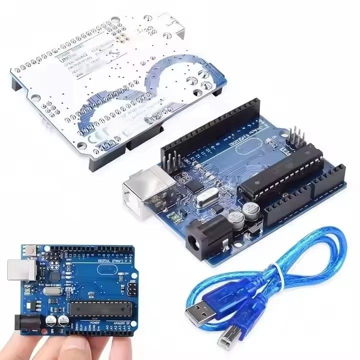 Carte Arduino UNO R3 ATmega328P CH340 / ATmega16U2 avec câble USB – carte de développement compatible Arduino – Image 4